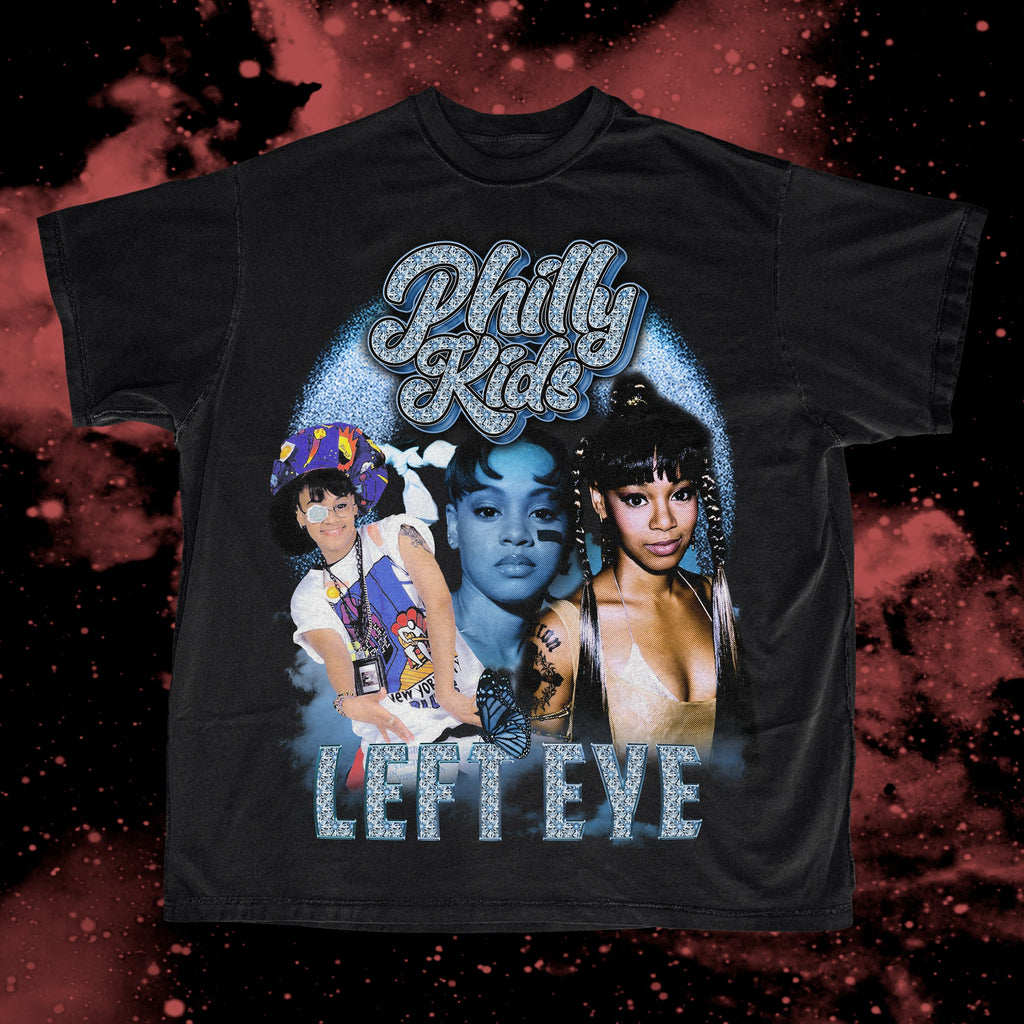 Left eye on sale t shirt